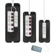 LogiLink KAB0077 cable organizer Universal Cable box Black 3 pc(s)