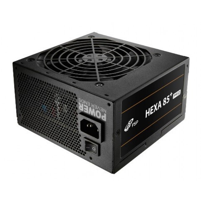 FSP HEXA 85+ PRO 450W Power supply unit ATX ATX2.5 Black FSP HEXA 85+ PRO 450W Power supply unit ATX ATX2.5 Black