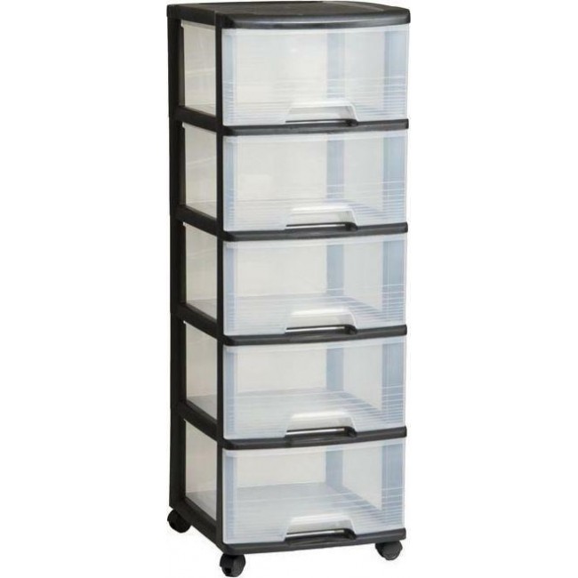 KETER BOOKCASE ON WHEELS 5x20L KETER BOOKCASE ON WHEELS 5x20L