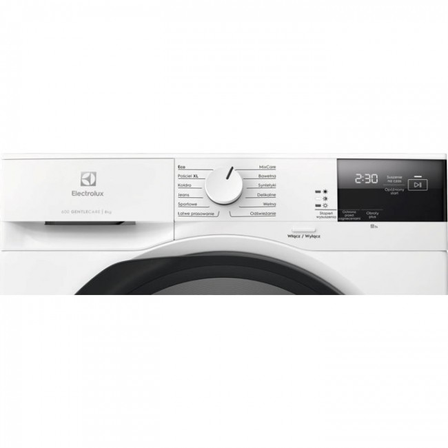 Electrolux EW6D28CBP 600 GentleCare Heat pump tumble dryer 8 kg White