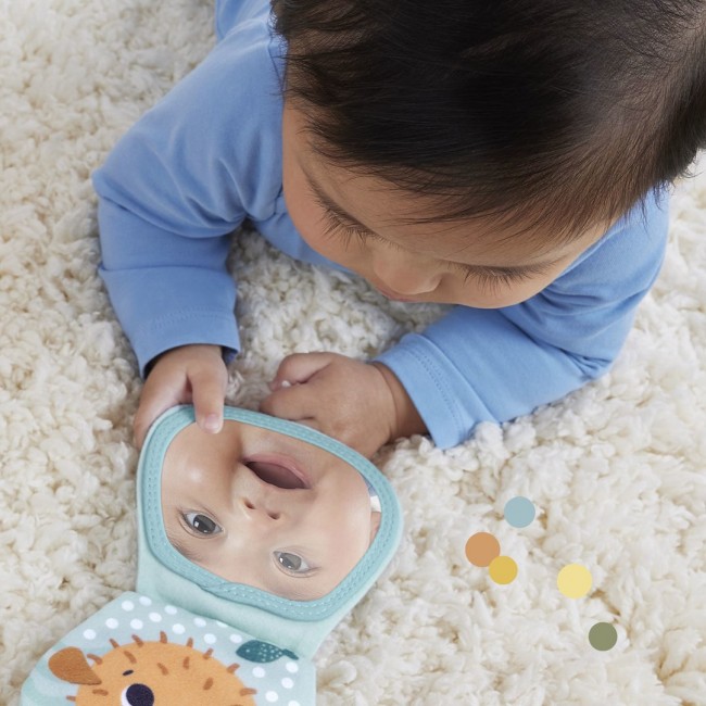 Fisher-Price 2-in-1 Rockin Tummy Time Otter Plush Toy with Soft Book for Newborn Sensory Play Fisher-Price 2-in-1 Rockin Tummy Time Otter Plush Toy with Soft Book for Newborn Sensory Play