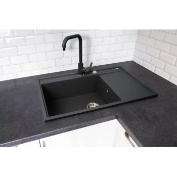 PYRAMIS CAMEA (79x50) 1B 1D L granite sink 070058501 carbon