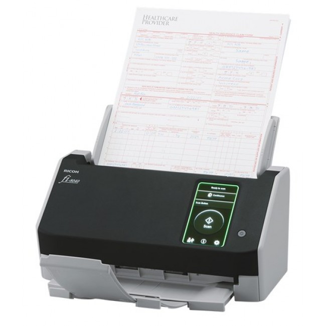 Ricoh fi-8040 ADF + Manual feed scanner 600 x 600 DPI A4 Black, Grey