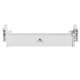 Maclean under-desk cable/extension organizer, max. load 5kg, white, MC-106 W Maclean under-desk cable/extension organizer, max. load 5kg, white, MC-106 W