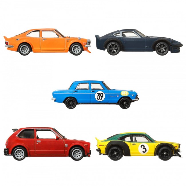 Hot Wheels Premium Car Culture Japan Historics 4 Container Set