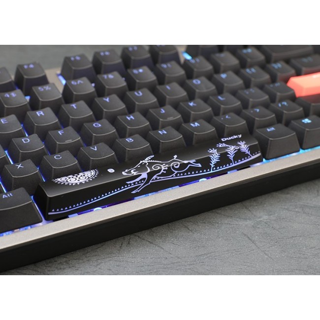 Ducky Shine 7 keyboard Gaming USB German Black Ducky Shine 7 keyboard Gaming USB German Black