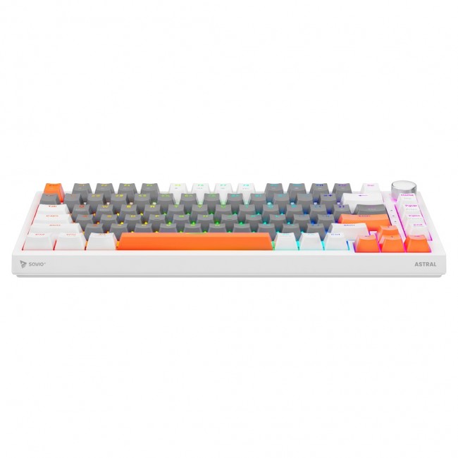 Savio ASTRAL WHITE JADE 3 COLOURS keyboard Gaming USB QWERTY US International Savio ASTRAL WHITE JADE 3 COLOURS keyboard Gaming USB QWERTY US International