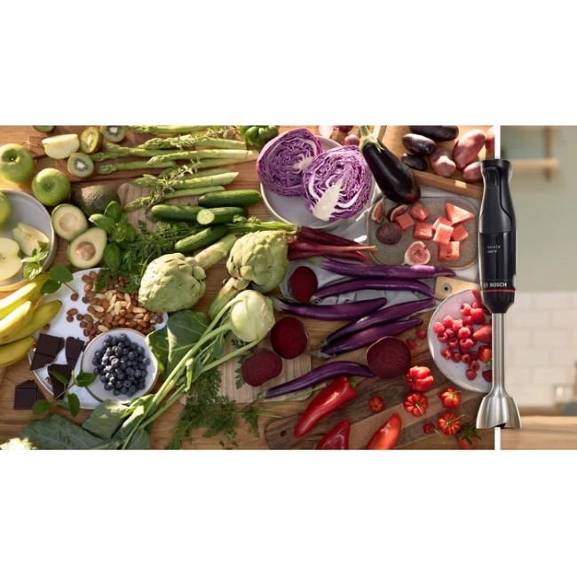 Bosch Serie 4 MSM4B6V2 blender 1.2 L Immersion blender 1000 W Black Bosch Serie 4 MSM4B6V2 blender 1.2 L Immersion blender 1000 W Black