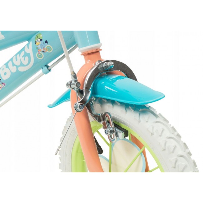 TOIMSA children's bicycle Bluey 12 Blue and lime blue