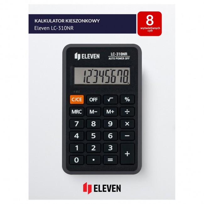 Eleven SLD-100NR pocket calculator