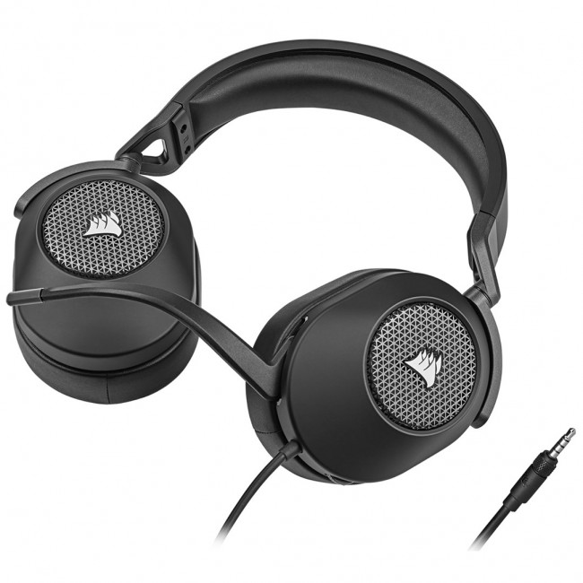 Corsair HS65 SURROUND Headset Wired Handheld Gaming Carbon