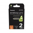 Rechargeable batteries PANASONIC ENELOOP PRO AAA 930 mAh 2 szt (BK-4HCDE/2CP) Rechargeable batteries PANASONIC ENELOOP PRO AAA 930 mAh 2 szt (BK-4HCDE/2CP)