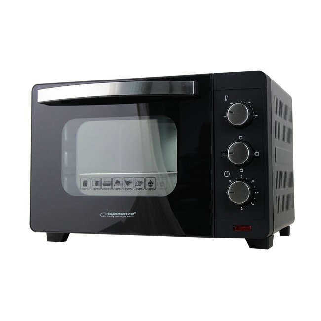Esperanza EKO008N Mini Oven 20 l 1280 W Black