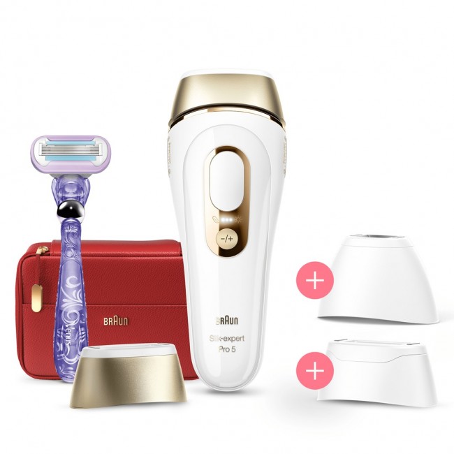 Braun Silk-expert Pro Silk expert Pro 5 PL5267 Intense pulsed light (IPL) Gold, White