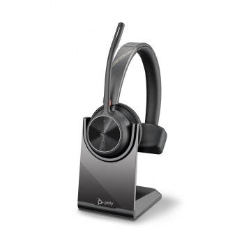 HP Poly Voyager 4310 Microsoft Teams Certified Headset +BT700 dongle +Charging Stand