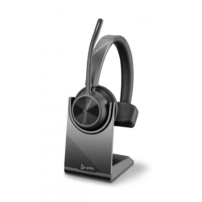 HP Poly Voyager 4310 Microsoft Teams Certified Headset +BT700 dongle +Charging Stand HP Poly Voyager 4310 Microsoft Teams Certified Headset +BT700 dongle +Charging Stand