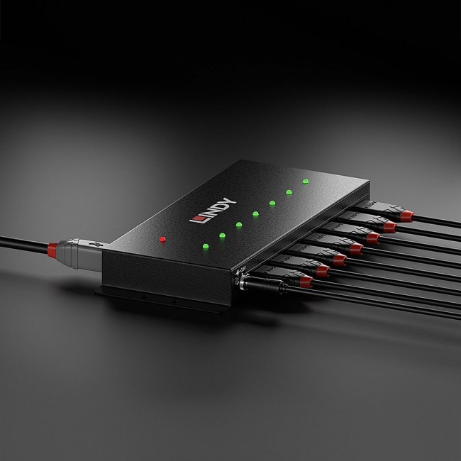 Lindy 7 Port USB 3.0 Metal Hub Lindy 7 Port USB 3.0 Metal Hub