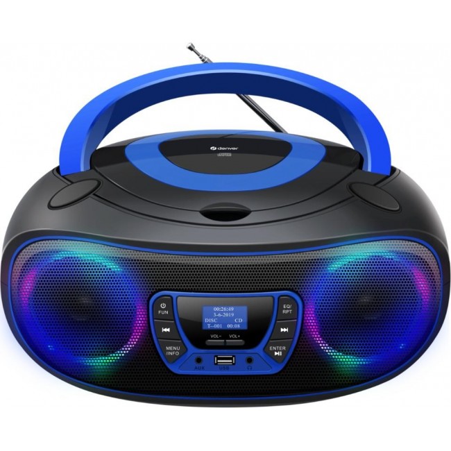 Denver TDB-212BU Personal CD player Blue Denver TDB-212BU Personal CD player Blue