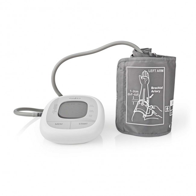 Nedis HCBL400WT blood pressure unit Upper arm Automatic Nedis HCBL400WT blood pressure unit Upper arm Automatic