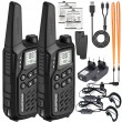 Walkie-Talkie Baofeng BF-T25E Black, 2 pieces