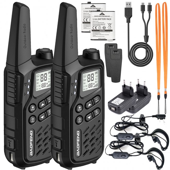 Walkie-Talkie Baofeng BF-T25E Black Walkie-Talkie Baofeng BF-T25E Black