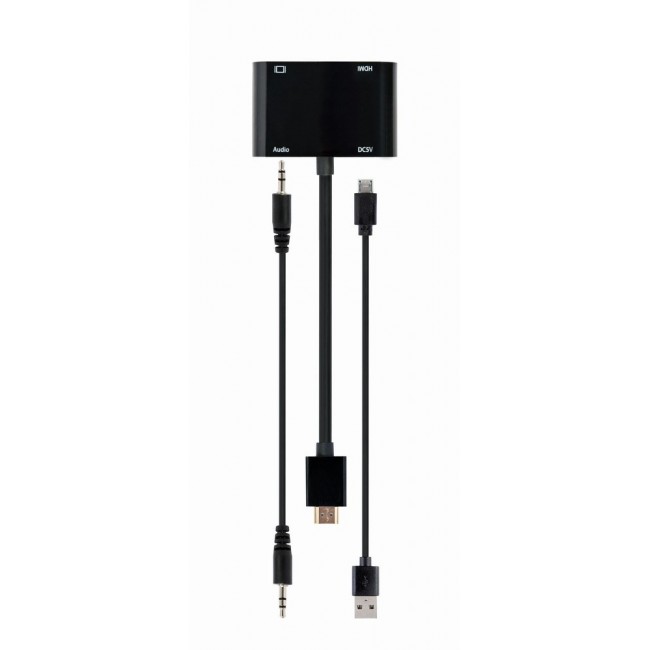 Gembird A-HDMIM-HDMIFVGAF-01 interface cards/adapter HDMI, VGA Gembird A-HDMIM-HDMIFVGAF-01 interface cards/adapter HDMI, VGA