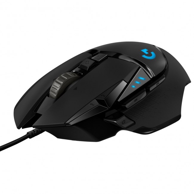 LOGITECH OPTICAL USB MOUSE G502 BLACK 910-005470 LOGITECH OPTICAL USB MOUSE G502 BLACK 910-005470