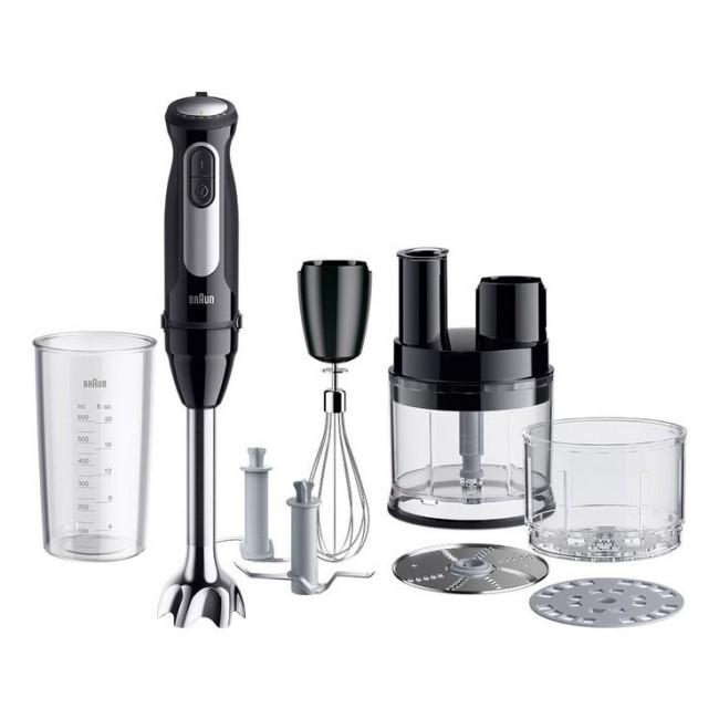 Braun MultiQuick 5 Pro MQ 55755 M 0.6 L Immersion blender 1000 W Black Braun MultiQuick 5 Pro MQ 55755 M 0.6 L Immersion blender 1000 W Black