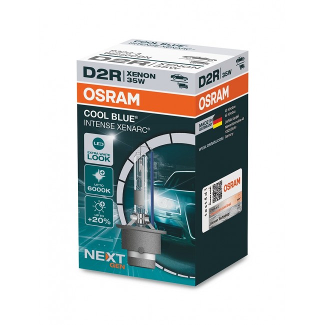 Bulb (carton 1pc) D2R 85V 35W P32D-3 Cool Blue Intense NextGen 6200K