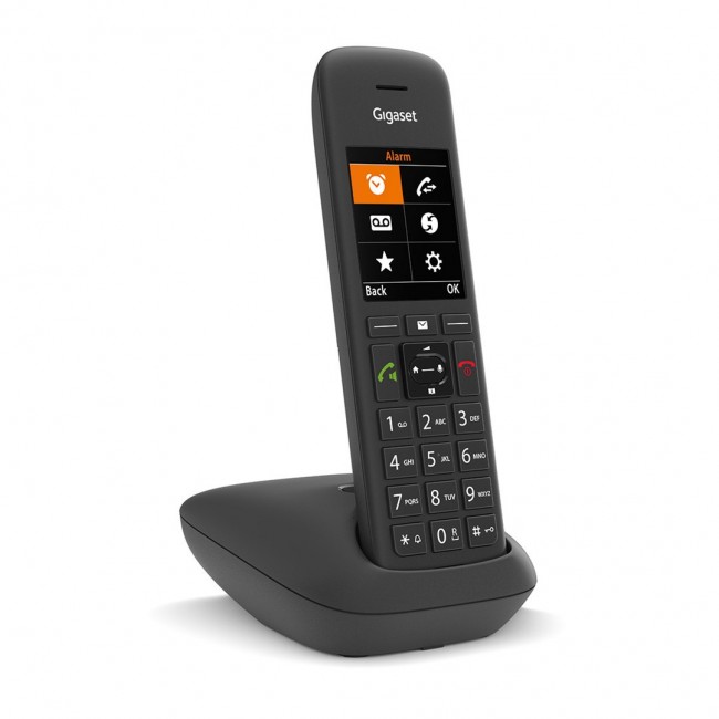 Gigaset C575 Analog/DECT telephone Caller ID Black