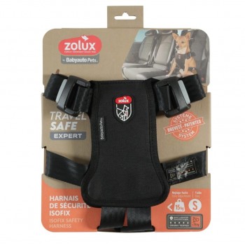 ZOLUX Travel Safe S black - dog harness
