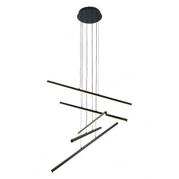 PENDANT LED LIGHT SIBIU 60W 4000K BLACK