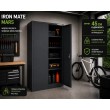 Iron Mate MARS Metal Garage Cabinet 185 x 90 x 45 Anthracite RAL7016