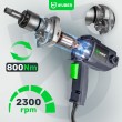 Electric impact wrench 800 Nm 1/2
