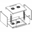 Techly Wall Rack Cabinet 19 6U D320 Black Assembled Techly Wall Rack Cabinet 19 6U D320 Black Assembled