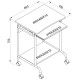 Techly Desk for Computer ''Compact'' ICA-TB S005 Techly Desk for Computer ''Compact'' ICA-TB S005