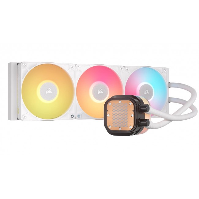 Corsair iCUE LINK TITAN 360 RX LCD Processor All-in-one liquid cooler 12 cm White 1 pc(s) Corsair iCUE LINK TITAN 360 RX LCD Processor All-in-one liquid cooler 12 cm White 1 pc(s)