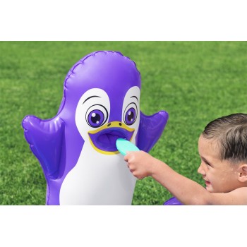 Bestway Polar Pals Kids Inflatable Water Play Center and Pool 1.34 m x 1.31 m x 73 cm