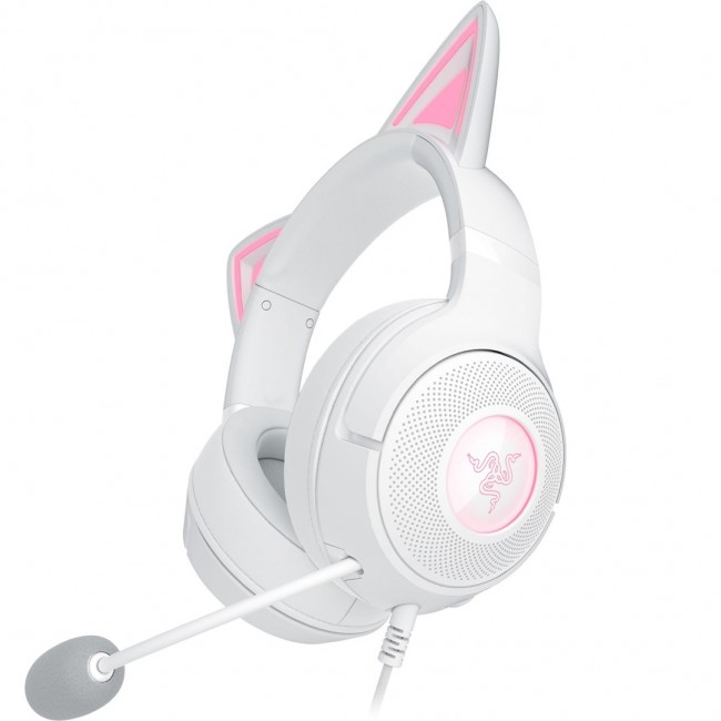 Razer Kraken Kitty V2 Headset Wired Head-band Gaming USB Type-A White