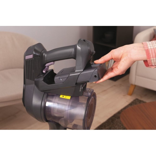 Hoover HF1 HF103X 011 Stick vacuum Battery Dry Fabric Bagless 0.9 L 170 W Titanium Hoover HF1 HF103X 011 Stick vacuum Battery Dry Fabric Bagless 0.9 L 170 W Titanium