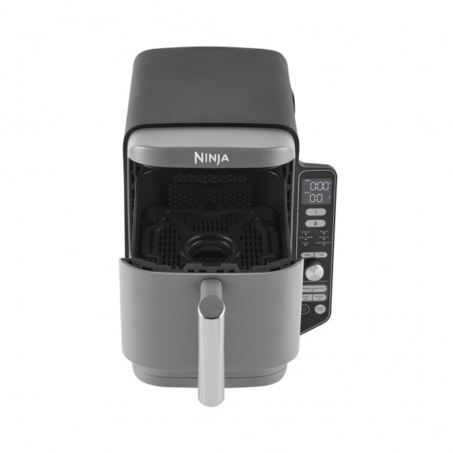 Ninja SL400EU fryer Double 9.5 L 2470 W Hot air fryer Black, Grey Ninja SL400EU fryer Double 9.5 L 2470 W Hot air fryer Black, Grey