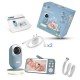 VEDO BLUE ELECTRONIC BABY NANNY WITH WIRELESS RECEIVER VEDO BLUE ELECTRONIC BABY NANNY WITH WIRELESS RECEIVER