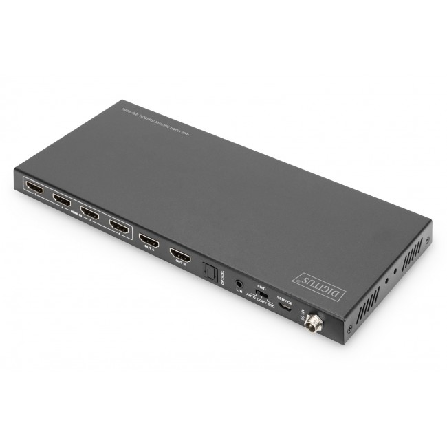Digitus 4x2 HDMI Matrix Switch, 4K/60Hz Digitus 4x2 HDMI Matrix Switch, 4K/60Hz