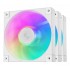 DeepCool FD12 ARGB WH-3 in 1 Computer case Fan 12 cm White 3 pc(s)