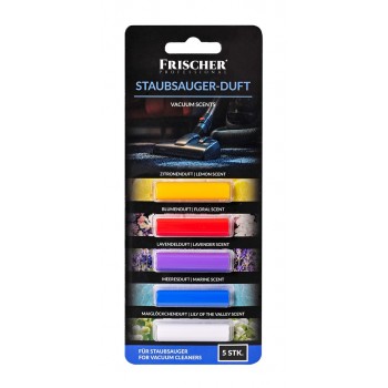 Fragrance refill for vacuum cleaner, mix of 5 fragrances, Frischer, 5 pcs.
