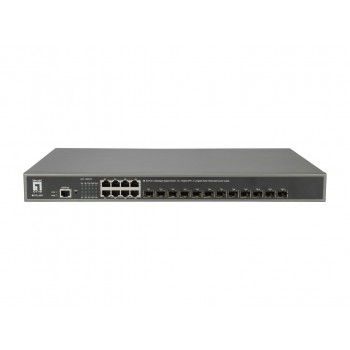 LevelOne GTL-2091 Managed L3 Gigabit Ethernet (10/100/1000) Grey