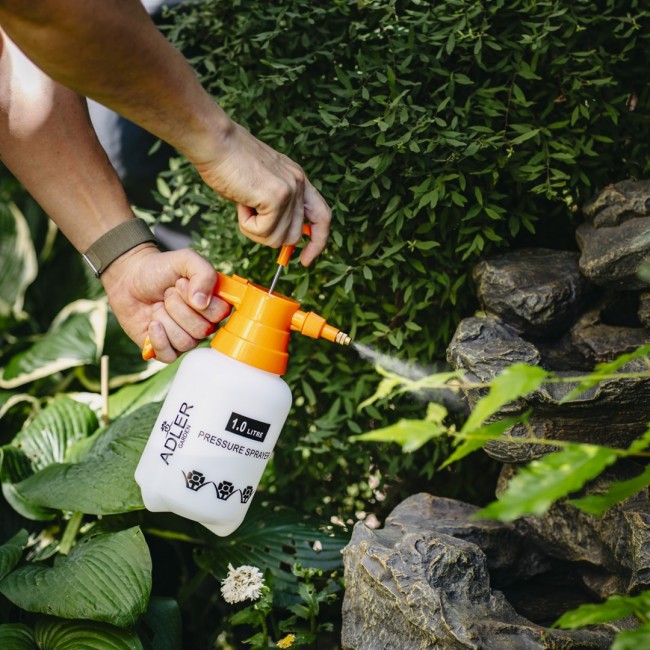 Pressure Sprayer ADLER AD 6811 manual 1L White, Orange