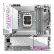 GIGABYTE B860M AORUS ELITE WF6E ICE Motherboard - Intel Core Ultra Series CPUs, 12+1+2+1 Phases VRM, up to 9200MHz DDR5, 1xPCIe 5.0 + 2xPCIe 4.0 M.2, 2.5GbE LAN, WIFI 6E, USB 4