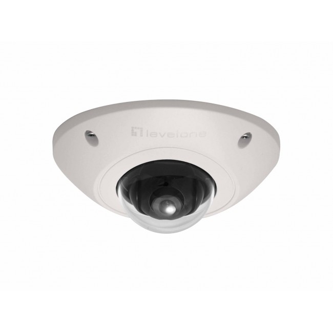 LevelOne GEMINI Fixed Dome IP Network Camera, 2-Megapixel, 802.3af PoE, Vandalproof, Indoor/Outdoor LevelOne GEMINI Fixed Dome IP Network Camera, 2-Megapixel, 802.3af PoE, Vandalproof, Indoor/Outdoor