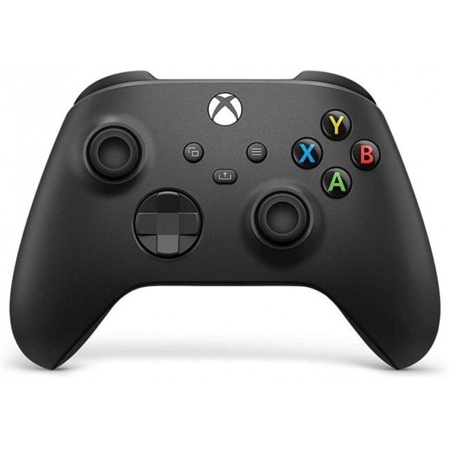 Microsoft Xbox Wireless Controller + USB-C Cable Black Bluetooth/USB Gamepad Analogue / Digital PC, Xbox One, Xbox One S, Xbox One X, Xbox Series S, Xbox Series X